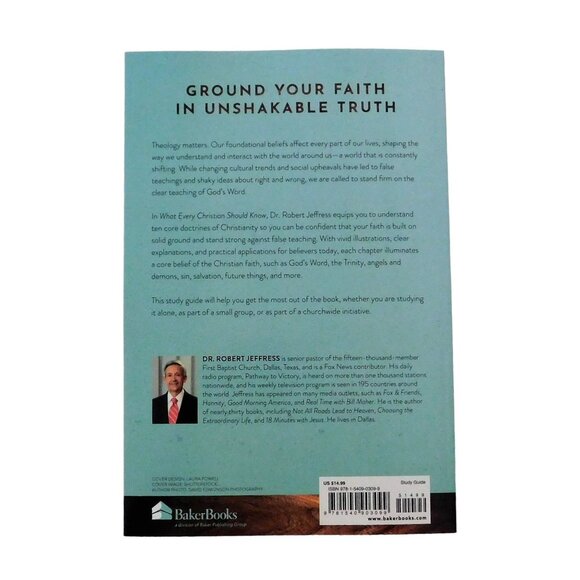 What Every Christian Should Know Study Guide by Robert Jeffress 10 Core Beliefs - Picture 2 of 3